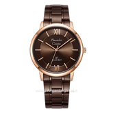 Alexandre Christie AC 8689 MH Brown Rosegold Stainless Steel